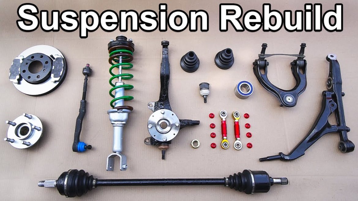 How to Install a COMPLETELY New Front Suspension in your Car or Truck